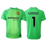 Inter Milan Yann Sommer #1 Keeper Tredjedrakt 2025-26 Kortermet Inter Milan Yann Sommer #1 Keeper Tredjedrakt 2025-26 Kortermet